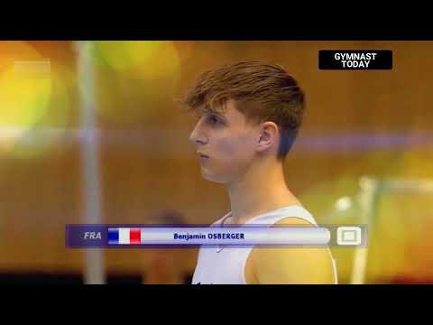 Top 3 in Men's Floor Exercise Final - 2022 Varna Gymnastics World Challenge Cup