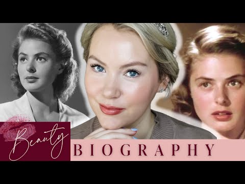 Ingrid Bergman Makeup + Biography | Ashley Aye | Beauty Biography