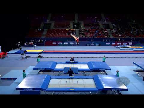 RODRIGUEZ Melania (ESP) W - 2022 Trampoline Worlds, Sofia (BUL) - Q Trampoline Exercise 2