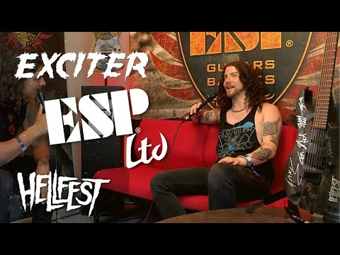 ESP GUITARS - "Cette guitare est une guerrière" EXCITER au HELLFEST 2022 avec Daniel Dekay
