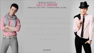Glee _ Let It Snow Lyrics