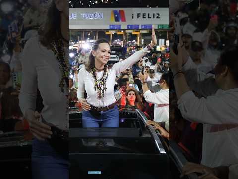 VENEZUELA: Miles arropan a MARÍA CORINA MACHADO a su vuelta en CARACAS | EL PAÍS