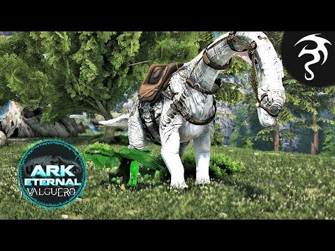 Perfect Albino Behemoth Brachio and Elemental Poison Griffin - Ep09 - Ark: Valguero with Eternal