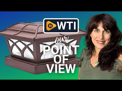SIEDiNLAR Solar Post Cap Lights - WTI product video review