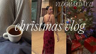 CHRISTMAS VLOG ✨❤️🎄 home for the holidays + home movie cozy Chistmas + GIVEAWAYS!!! (Vlogmas Day 12)
