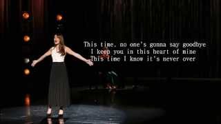 Glee - This Time (Lyrics)