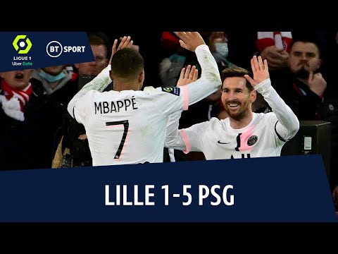 Lille vs PSG (1-5) | Kylian Mbappe and Lionel Messi score the pick of the goals in emphatic win!