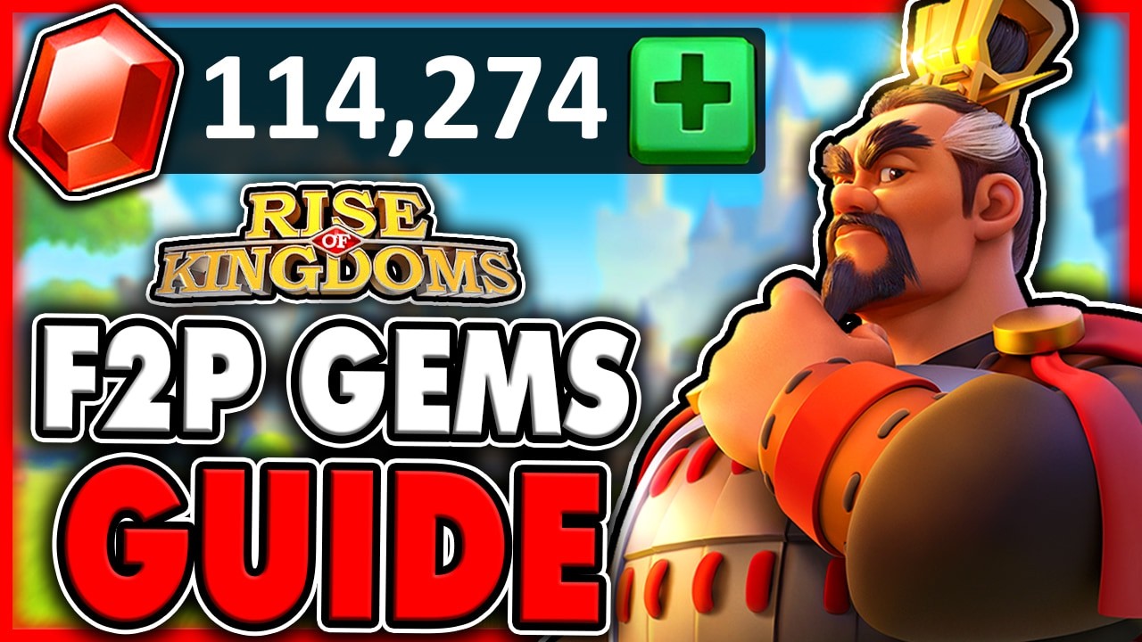 Rise of Kingdoms FREE GEMS Guide for F2P & Low Spend (2026)