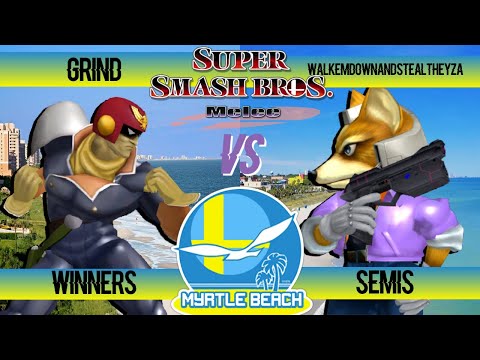 SocaSmash 155 Melee Singles: Grind (Captain Falcon) vs walkemdownandstealtheyza (Fox) Winners Semis