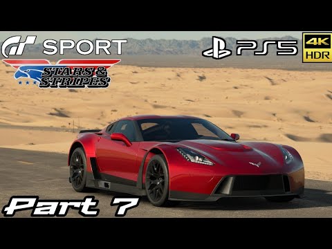 Gran Turismo Sport (PS5) 4K 60FPS - Gameplay Walkthrough Part 7 - Stars And Stripes