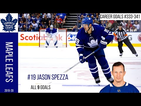 Jason Spezza (#19) - ALL 9 Goals of the 2019-20 Season | Toronto Maple Leafs