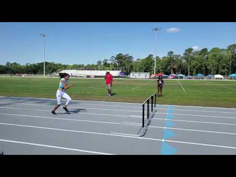 North Florida RoadRunners Girls 100m Hurdles (13 -14 Year Old) Heat 2