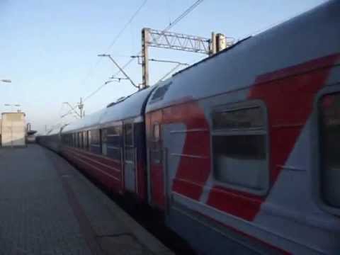 163 048-2 Jadwiga z pociągiem D 405 Vltava relacji Bohumin-Moskva Belorusskaja