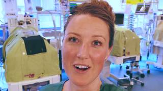 Roos werkt op de IC Neonatologie