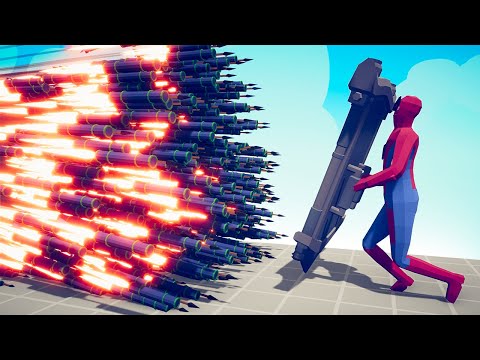 SPIDERMAN MIRROR SHIELD vs EVERY GOD - TABS | Totally Accurate Battle Simulator