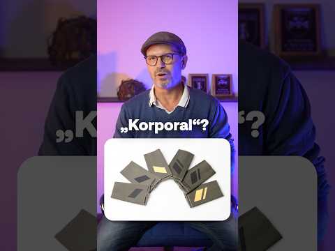 Where does the rank of corporal come from?