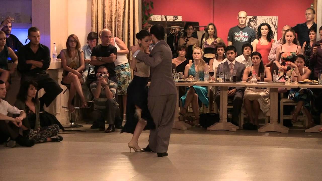 Jorge Tsaousoglou & Ioanna Andrikopoulou 1/3. SUNNY TANGO FESTIVAL 2012, Crete, Greece