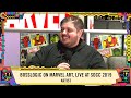 Artist Bosslogic on sampling the world for his Marvel art LIVE at SDCC 2019!