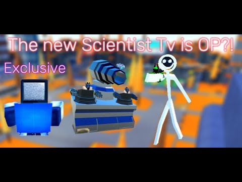 The new scientist Tv is op!?