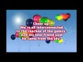 A Great Big World  - Cheer Up!  (Lyrics)