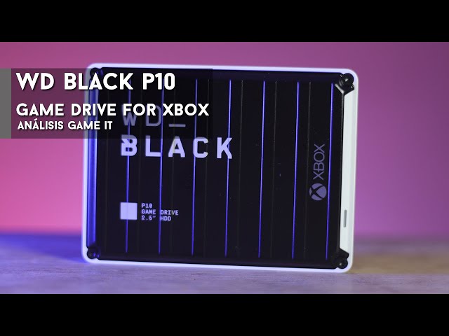 Vídeo relacionado con WD_BLACK P10 4 TB Game Drive for Xbox One para obtener acceso a su colección de juegos de Xbox en cualquier lugar