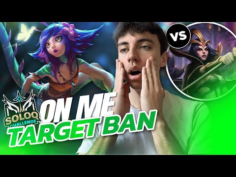 ON ME TARGET BAN -  Neeko vs Leblanc - SoloQ Challenge