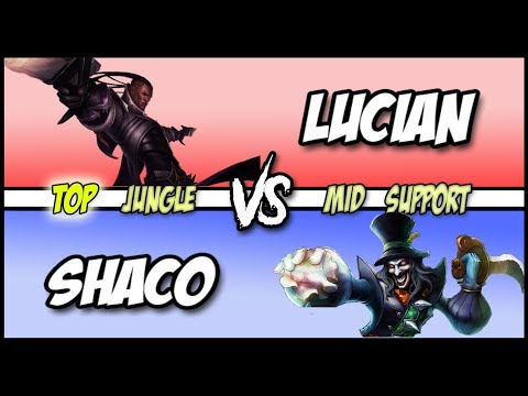 Overcoming Obstacles! - AP Shaco vs Lucian Full Game #125