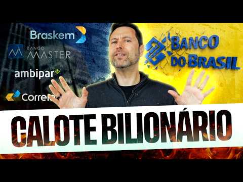 O FUNDO DO POÇO DO BANCO DO BRASIL CHEGOU? | LUCRO CAINDO, CALOTE BILIONÁRIO E SINAIS PREOCUPANTES
