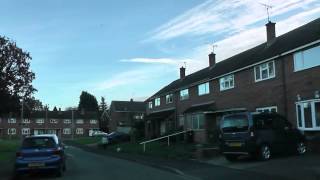 preview picture of video 'Driving On Keswick Drive, Langdale Drive & Borrowdale Drive, Warndon, Worcester, Worcestershire, UK'