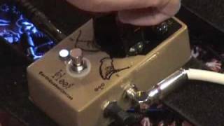 Earthquaker Devices HOOF Fuzz guitar effects pedal demo with Humbuckers