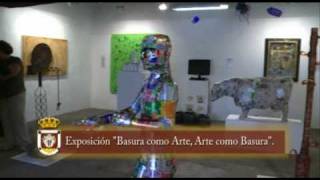 preview picture of video 'EXPOSICIÓN: ARTE COMO BASURA/BASURA COMO ARTE'