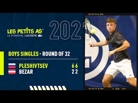 Les Petits As 2021 | Boys Round of 32 | Timothy Bezar vs. Egor Pleshivtsev