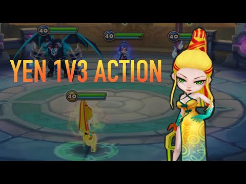 YEN IS POWERFUL - 20% CHANCE BTW (1v3 Siege) - Summoners War