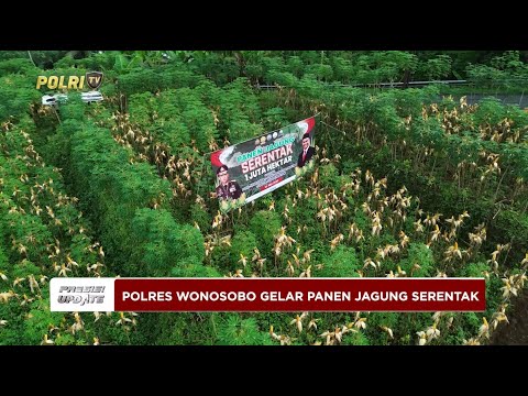 PRESISI UPDATE: POLRES WONOSOBO GELAR PANEN JAGUNG SERENTAK 24/05/2025 16.00