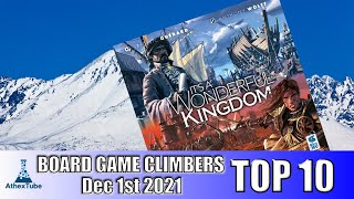 Top 10 Board Game Climbers for Week Ending in December 1st 2021