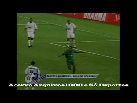 Santos 3 x 3 Palmeiras - Fase semifinal - 23/11/1997