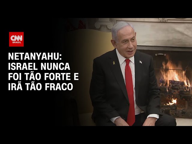 Netanyahu: Israel nunca foi tão forte e Irã tão fraco  | CNN PRIME TIME