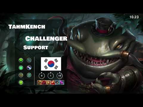 10 23 TahmKench Support KR Challenger vs Leona