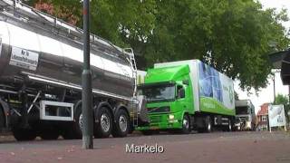 preview picture of video 'Verkeer af en toe muurvast in Markelo door afsluiting A1'