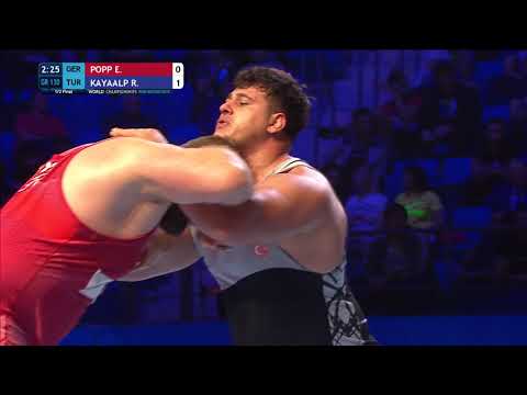 1/2 GR - 130 kg: E. POPP (GER) v. R. KAYAALP (TUR)