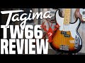 Tagima TW66 Review - A P bass with a big sound and small price tag - LowEndLobster Review