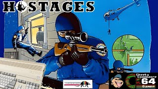 HOSTAGES – Commodore Amiga (1988) | Tactical Terrorist Rescue Mission