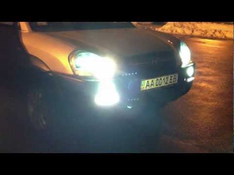 Hyundai Tucson Tuning - Hyundai Tucson 2.0i 4WD 5MT front head lights tuning