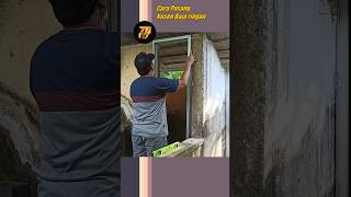 Download lagu Cara pasang kusen baja ringan mp3