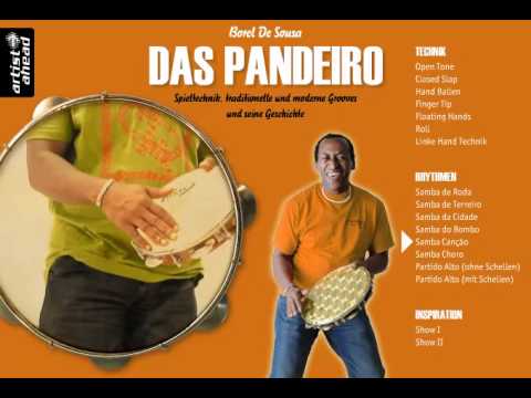 DAS PANDEIRO (Rhythmen): Spieltechnik, traditionelle und moderne Grooves und seine Geschichte