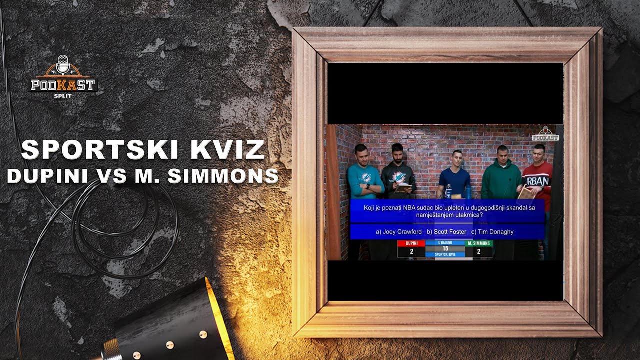 PodKaST U balunu # 18 - Sportski kviz: 1. četvrtfinale Kupa Pobjednika
