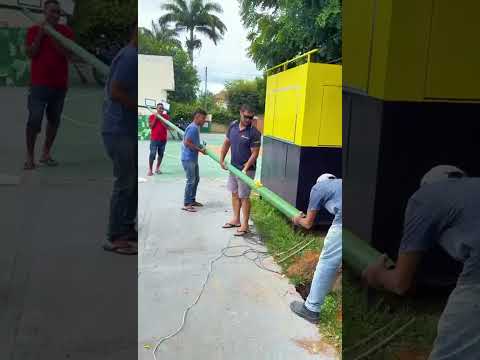 Revitalização da Pracinha do Cansação em Joaíma 🏀✨
