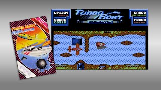 The Silverbird Selection Game Review - Turbo Boat Simulator (Commodore 64)