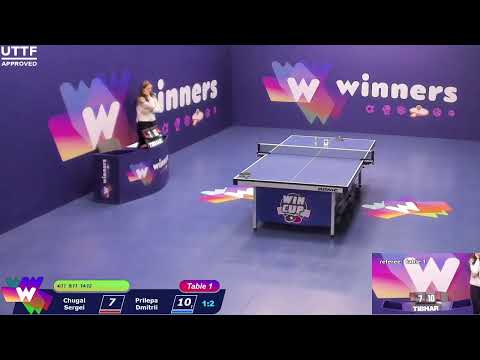 WINners CUP table 1 28.01 Chugai Sergei - Prilepa Dmitrii  18:00