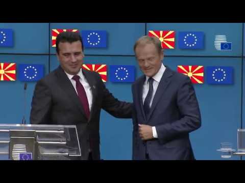 President Tusk meets PM of the former Yugoslav Republic of Macedonia - Highlights